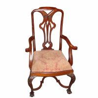 Pair Vintage Arm Chairs