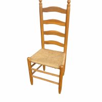 Cozy kitchen table set in country style with warm wood tones