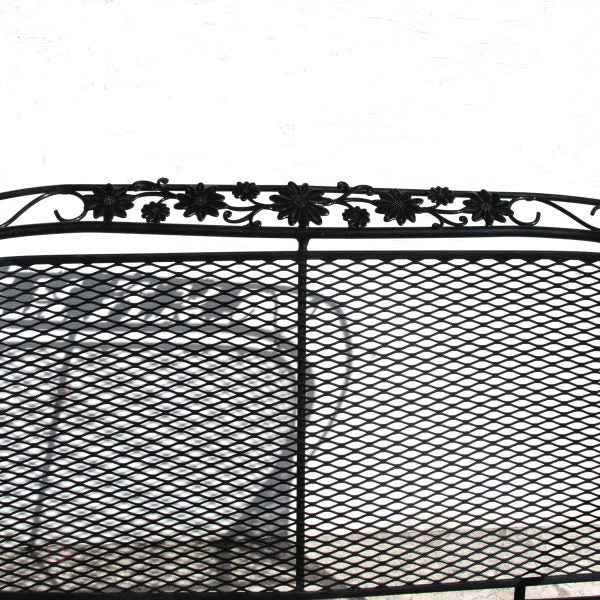 durable metal two-seater patio furniture