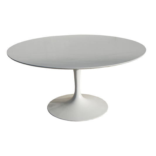 54" Round Saarinen Tulip Dining Table for Knoll, designed to bring elegance and refinement to your home.