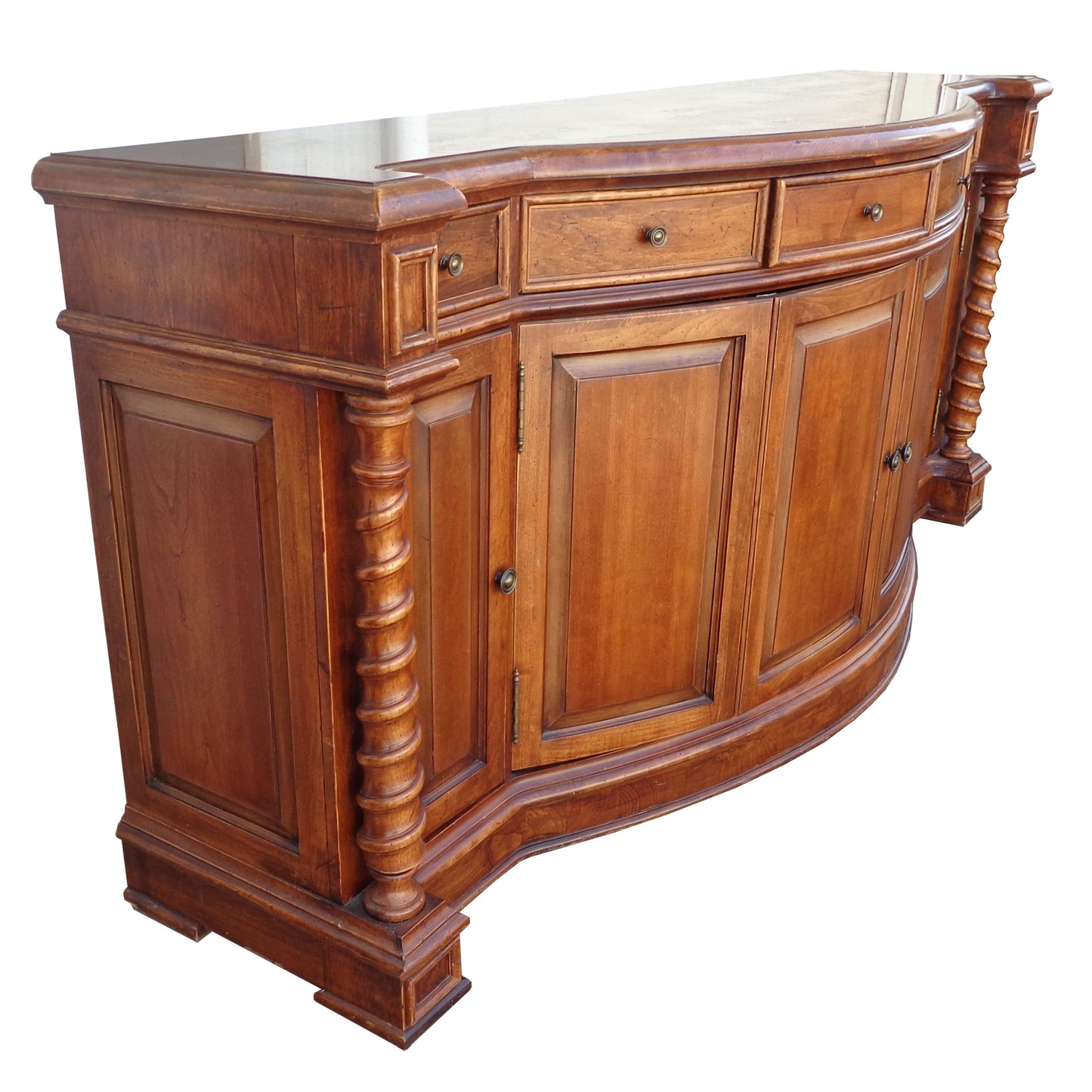 95″ Carved English Style Sideboard Server Buffet (MR16038)