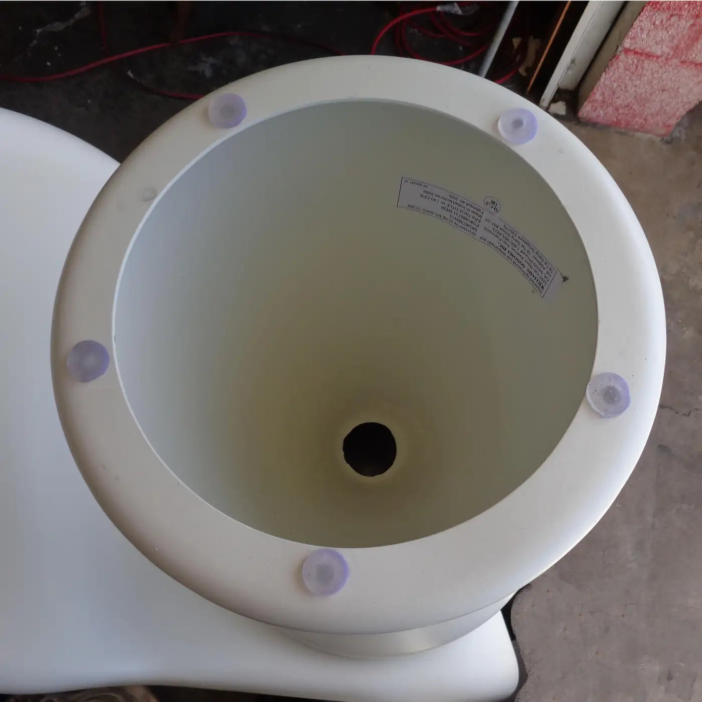 Contemporary white Verner Panton seating