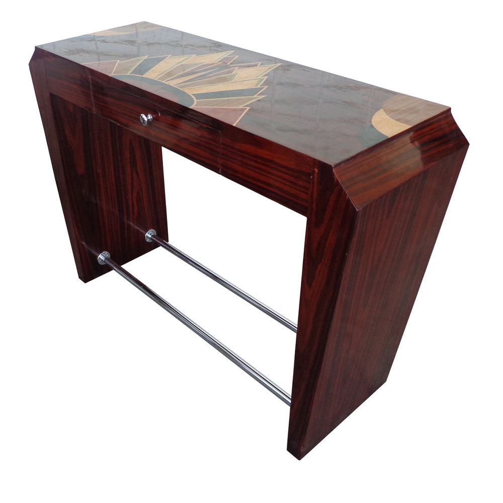 Classic Art Deco console perfect for entryway or living room