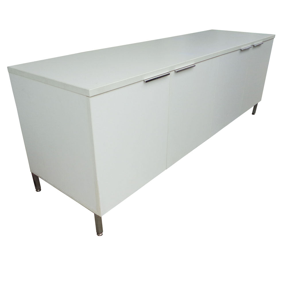 vintage wood credenza with minimalist design