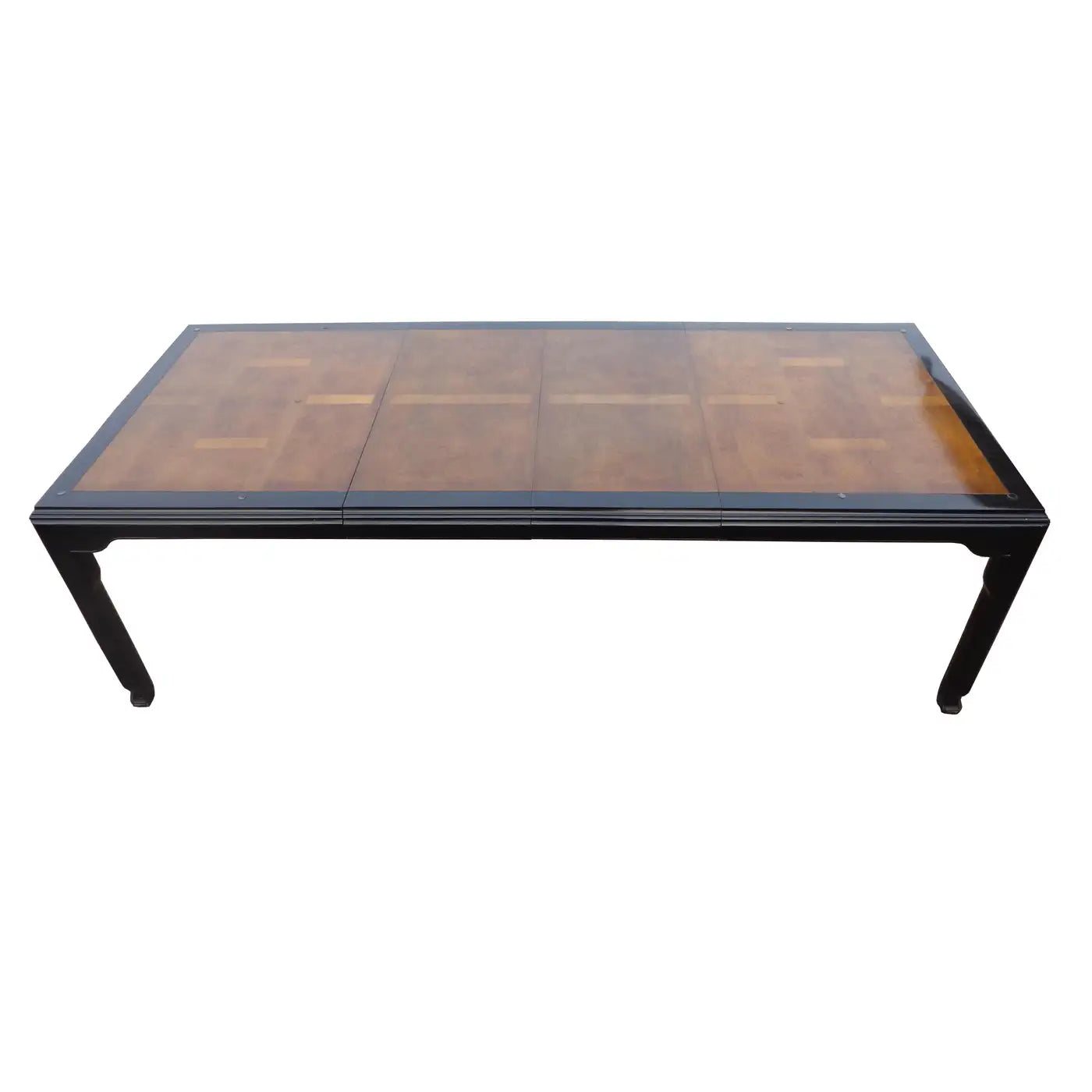 Chin Hua dining table with elegant wooden frame