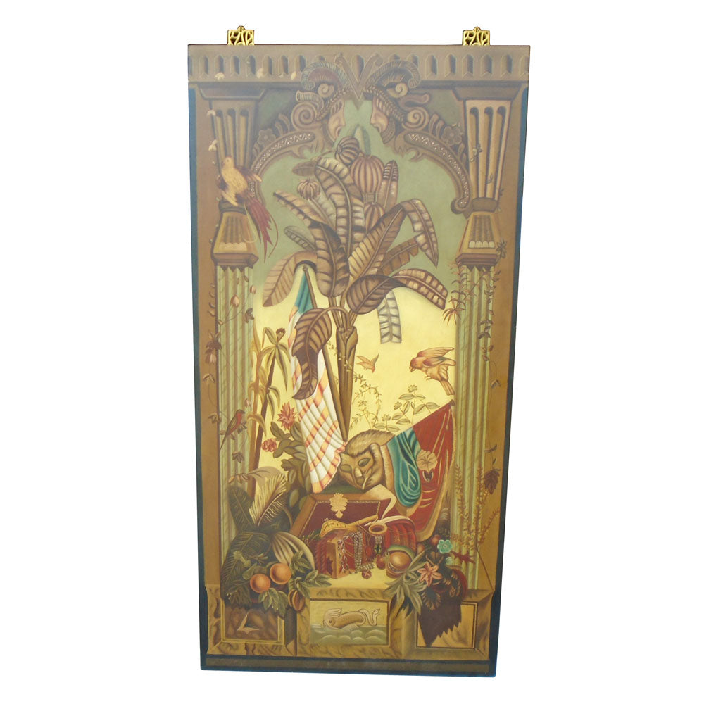 72 inch classical continental painted panel vintage decor