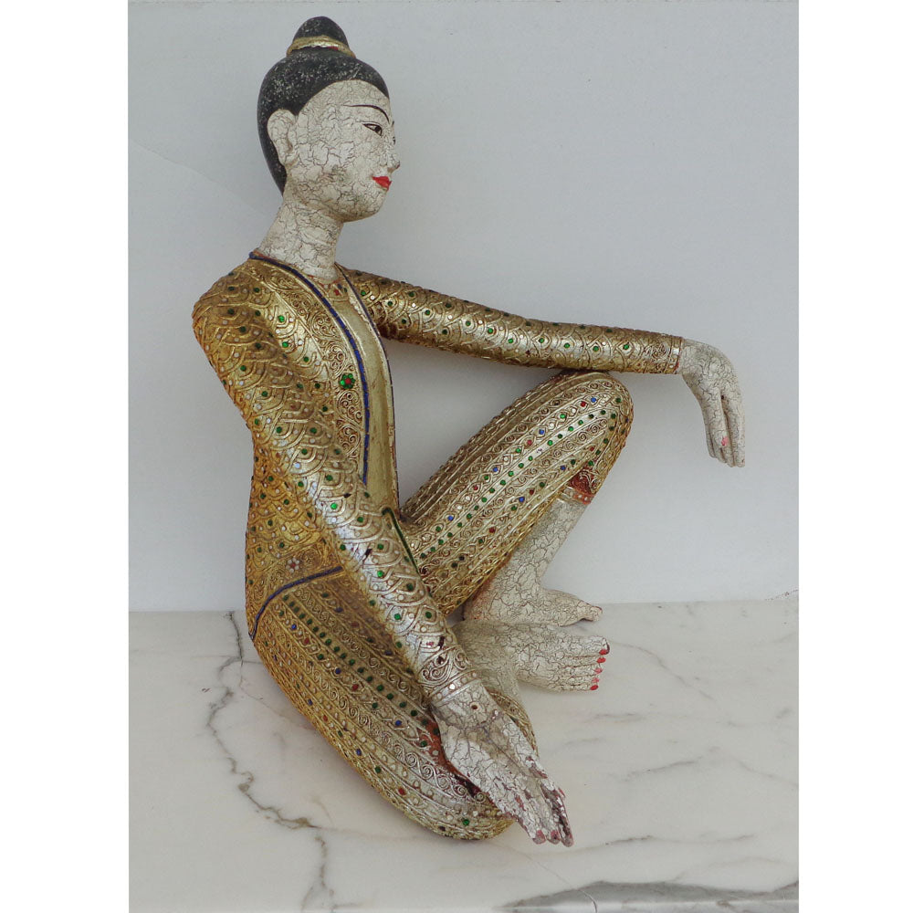 Decorative Thai Buddha figurine for spiritual home decor