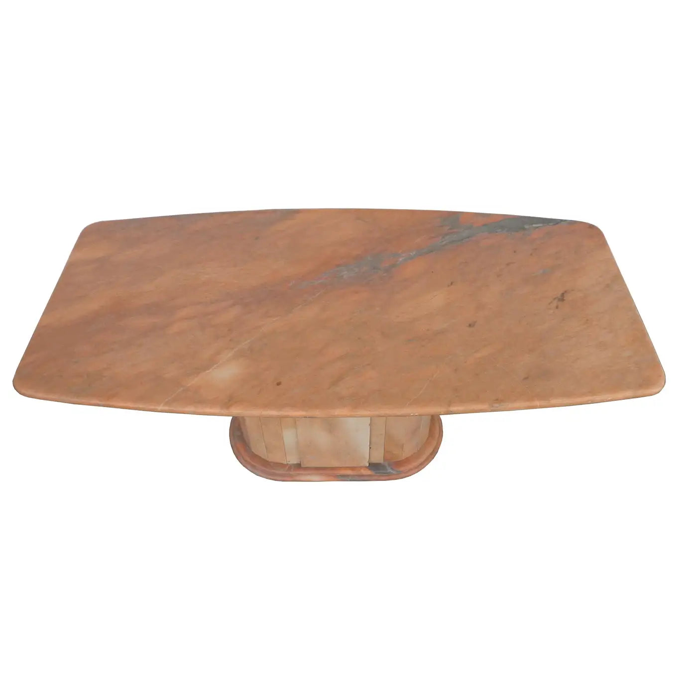 Statement vintage marble table with 78 inch luxurious surface