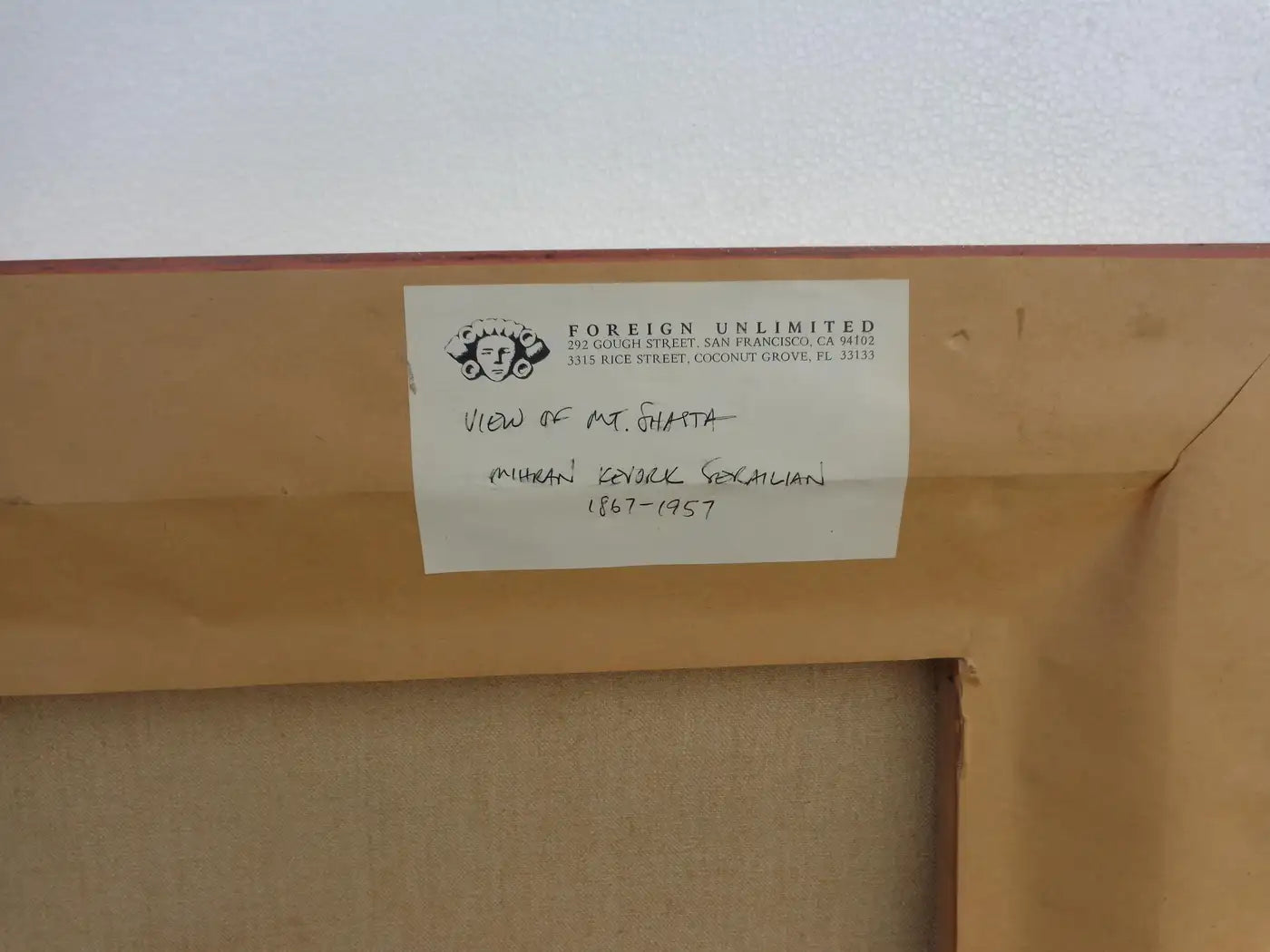 Serene Mt Shasta mountain view painting