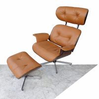 Vintage Plycraft Lounge Chair and Ottoman