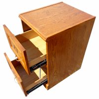 19″ Wood File Cabinet