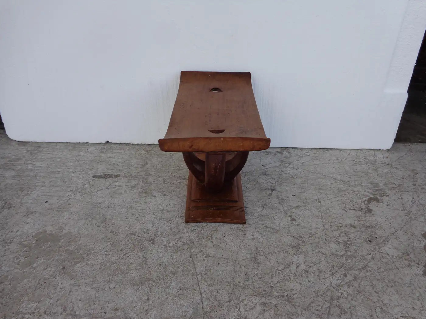 Ethnic Ashanti style stool for home decor