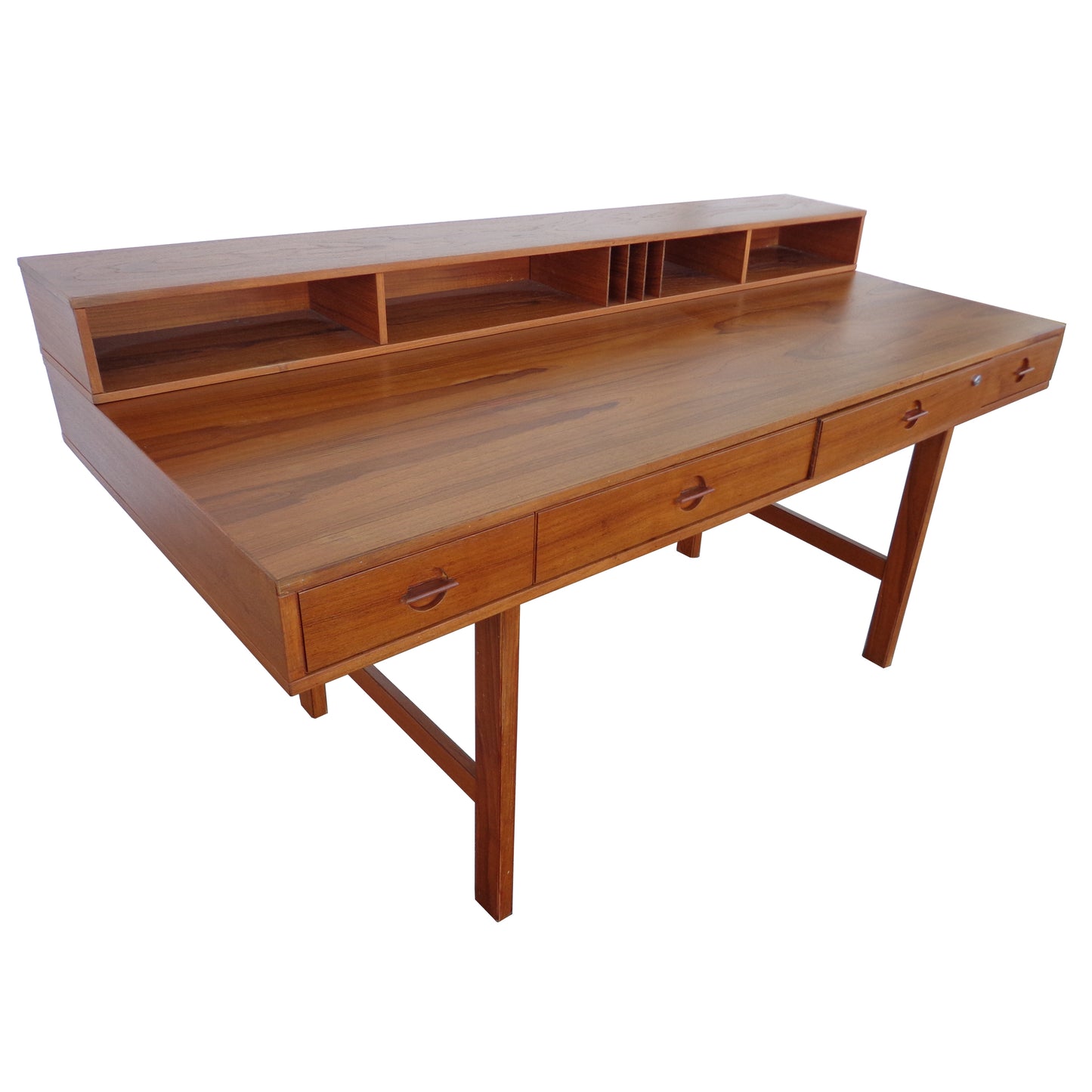 Peter Løvig Nielsen Flip-Top Teak Desk (MS10092)