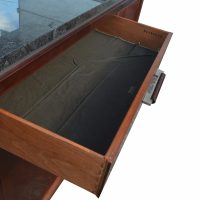 Classic marble top sideboard by Henredon