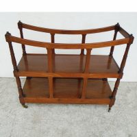 19th Century 3 Tier Trolley Tea Cart