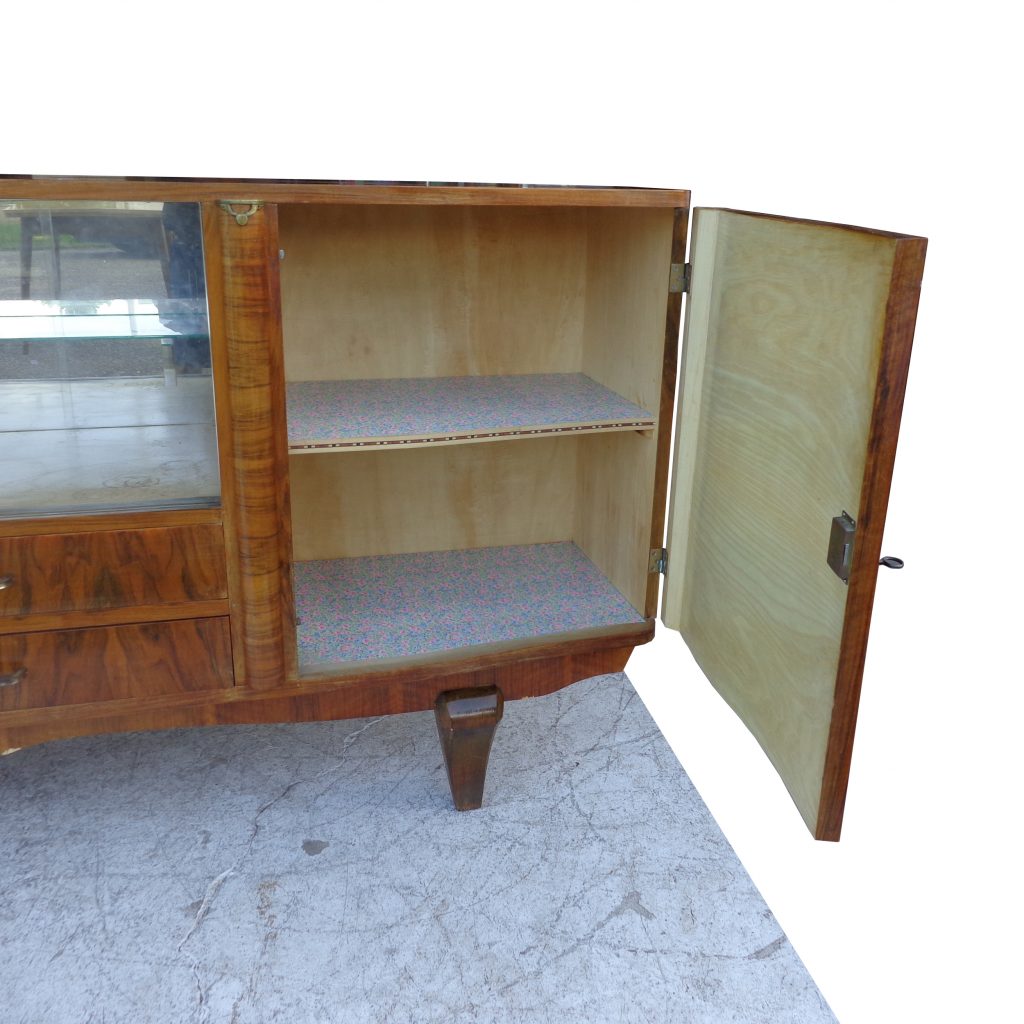 Vintage 78″ Art Deco Cocktail Cabinet (MS10042)