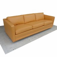 7.5 ft. Mid Century Dunbar Style Sofa