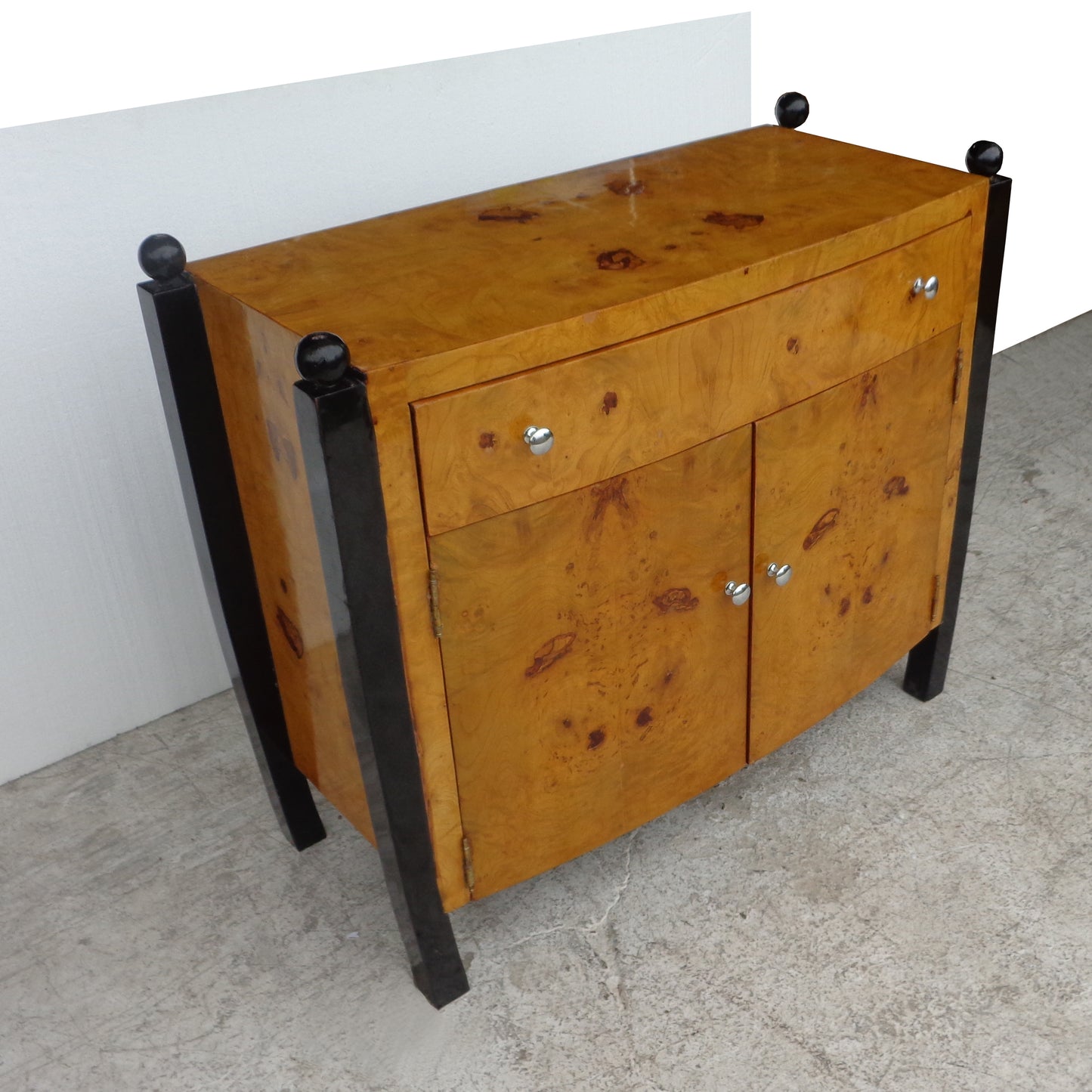 Art Deco sideboard server with storage doors