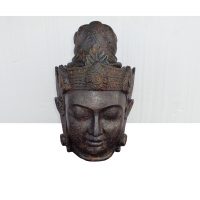 Buddha style bust sculpture