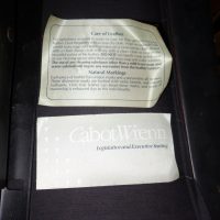 Cabot Wrenn Leather Office Chair, offering a supportive seat and classic design that complements modern and traditional office settings.