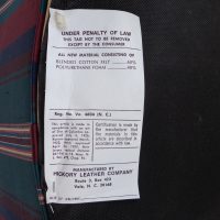 Set of 3 Striped Arm Chairs