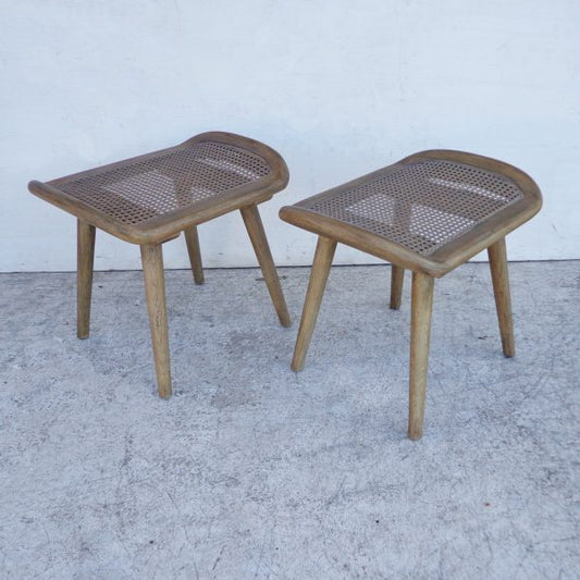 Pair of Arne Small Wooden Benches (MR10087)