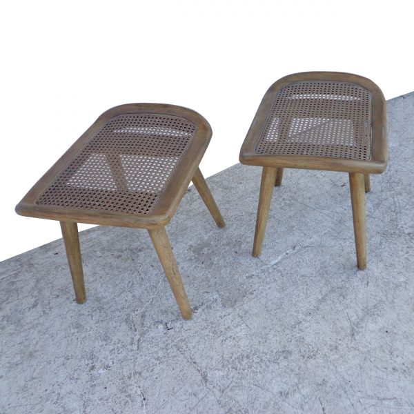 Pair of Arne Small Wooden Benches (MR10087)