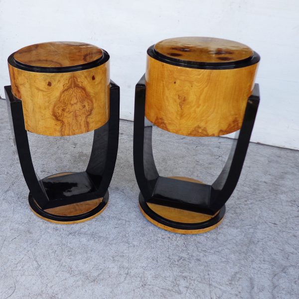 Small side table with Art Deco details