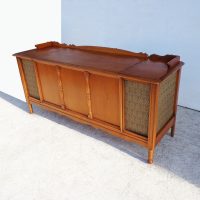 Mid Century Montgomery Ward Airline Console Stereo