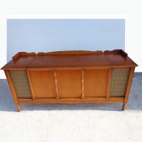 Mid Century Montgomery Ward Airline Console Stereo