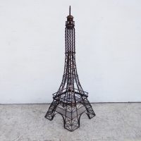vintage-style Eiffel Tower statue