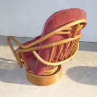 Swivel Rocker Rattan Lounge Chair