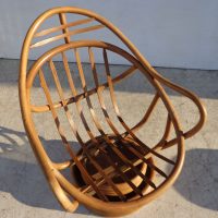 Swivel Rocker Rattan Lounge Chair