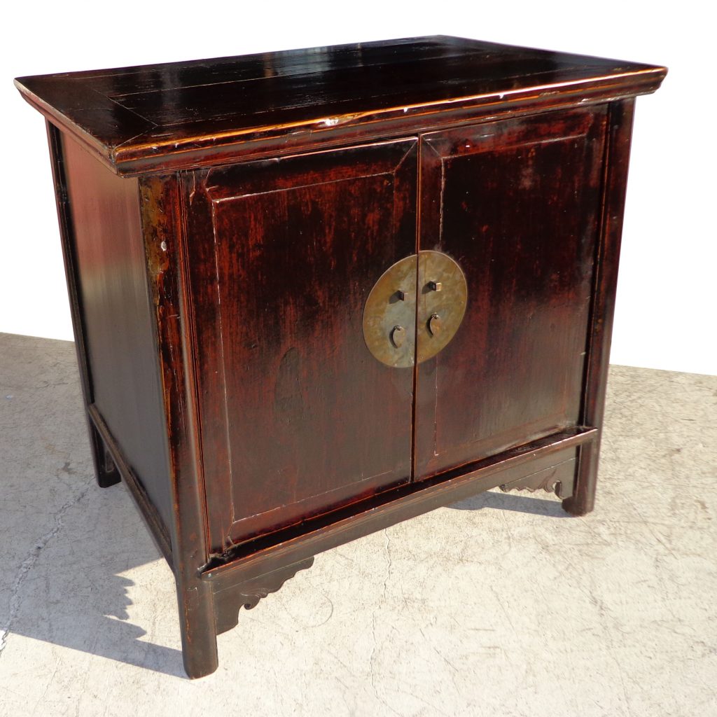 Asian-style antique furniture with rich lacquer
