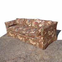 85″ Henredon Sofa With Hunt Print