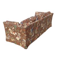 85″ Henredon Sofa With Hunt Print
