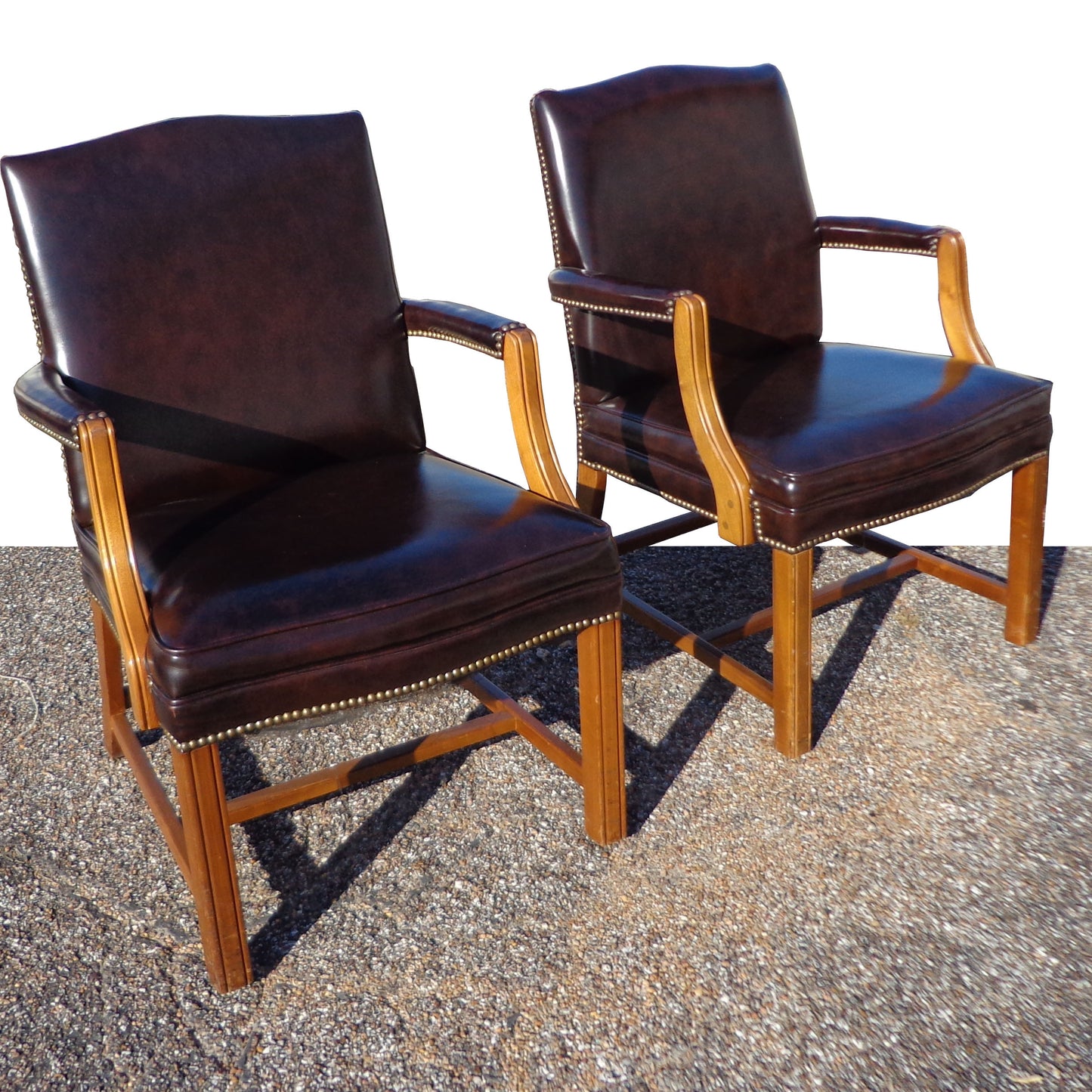 Classic upholstered Gregson chairs set