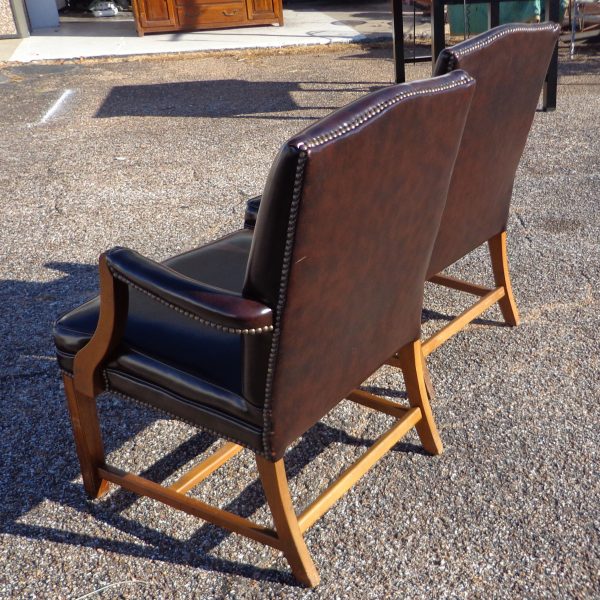 Decorative vintage arm chairs set