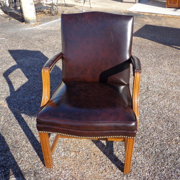 Gregson chairs with upholstered seats