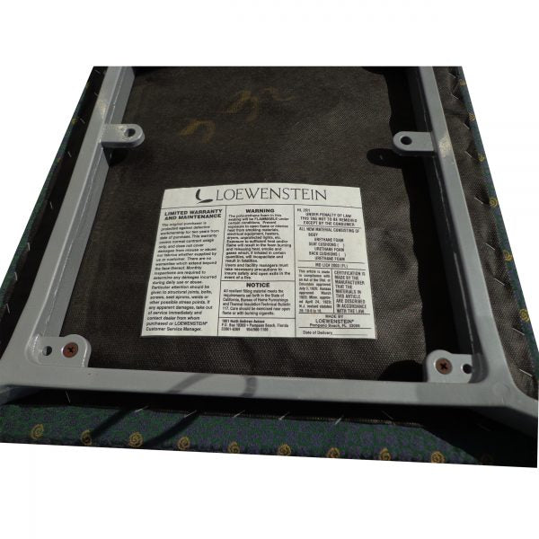 Wooden stool with vintage finish