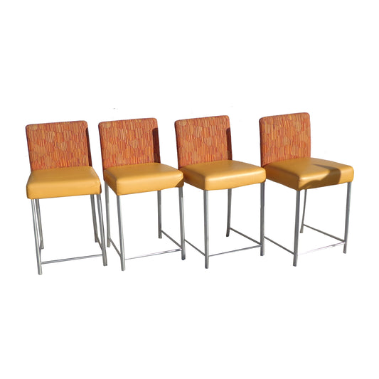 Set Of 4 Steelcase Counter Stools (MS10276)