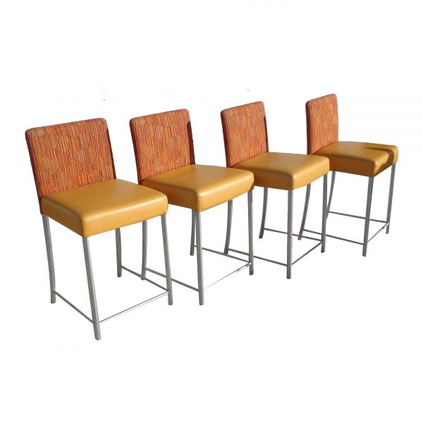 Set Of 4 Steelcase Counter Stools (MS10276)