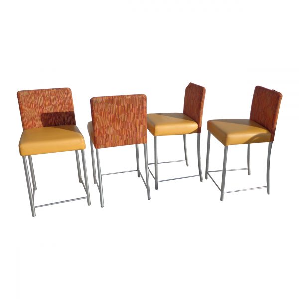 Set Of 4 Steelcase Counter Stools (MS10276)