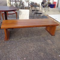 70″ Solid Wood Bench