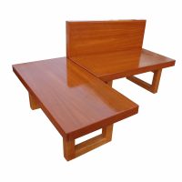 Pair of Wood Bench