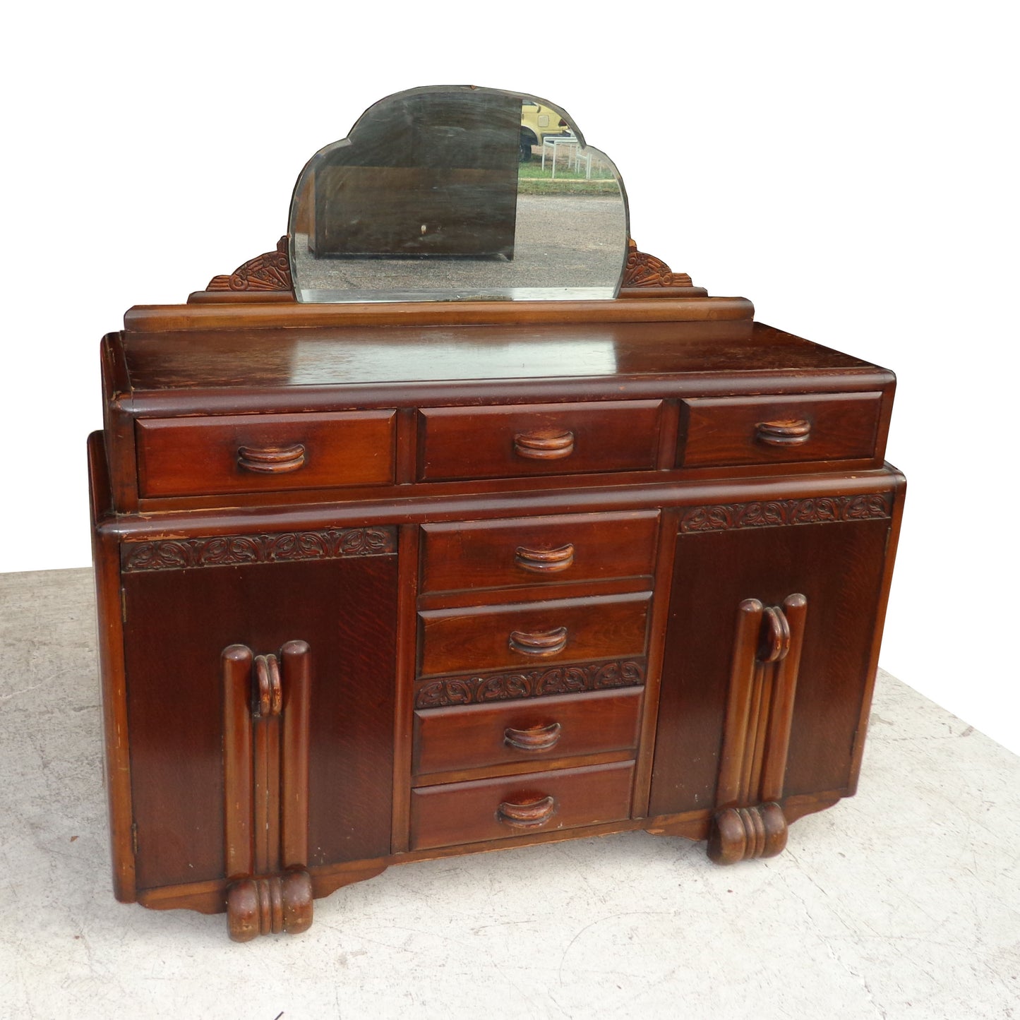 53″ Vintage Side Board, Buffet (MS10199)