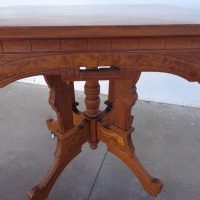 30.5″ Wood Table with Casters