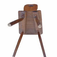 Set of 8 Vintage Solid Wood Side Chairs