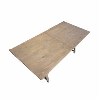 76″ Industrial Trestle Base Work Table Desk