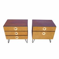 Pair of Vintage German Nightstands